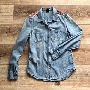 Denim Button Down